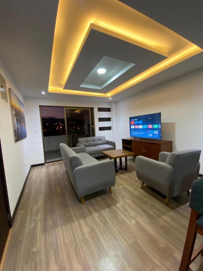 Ferienwohnung Lindo Departamento Con Vista Increible A Cuenca Exterior foto