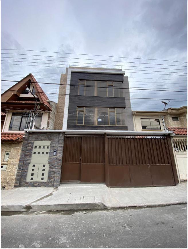 Ferienwohnung Lindo Departamento Con Vista Increible A Cuenca Exterior foto